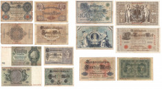 Lot de 7 bancnote -Germania foto