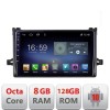 Navigatie Toyota Urbancruiser 2009-2014 Octa Core cu Android Radio Bluetooth Internet GPS WIFI DSP 8+128GB 4G CarStore Technology