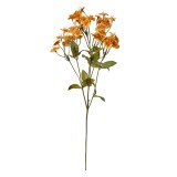 Cumpara ieftin Floare artificiala galbena verde 8x8x63 cm