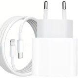 Incarcator Compatibil cu iPhone 14 Plus/14/13/12/11/Pro/Pro Max, Fast Charger, Alb