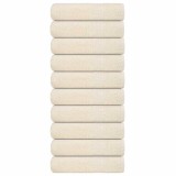 Gossi prosoape de baie, frogn, 10 buc., crem, 100x150 cm, 360 g/m2