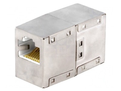 Cuplor RJ45 Cat 5e Soclu 1:1 foto