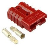 Conector 2p hermafrodit 50A rosu 13.3mmp
