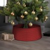 Masca pentru suportul bradului de Craciun - rosu, plastic - 65 x 23 cm Best CarHome