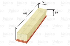 VALEO 585312 Filtru aer