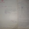 ACT CU ANTETUL MINISTERULUI DE RAZBOI SEMNAT DE GENERALUL DUMITRU GLODEANU 1916