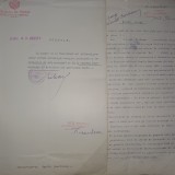 ACT CU ANTETUL MINISTERULUI DE RAZBOI SEMNAT DE GENERALUL DUMITRU GLODEANU 1916