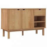 Cumpara ieftin Servanta OTTA, 114x43x73,5 cm, lemn masiv de pin