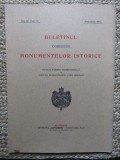 BULETINUL COMISIUNII MONUMENTELOR ISTORICE , PUBLICATIE TRIMESTRIALA , ANUL IV , FASC. 14 ,APRILIE-IUNIE 1911