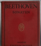 Sonate Beethoven - partituri pian pentru două m&acirc;ini - vol. II