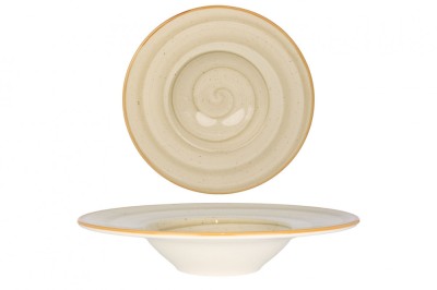Bonna Farfurie cu paste - Aura Terrain - Por&amp;Aring;&amp;pound;elan - 28 cm (400cc) - set de 2 foto
