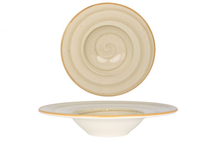 Bonna Farfurie cu paste - Aura Terrain - Por&Aring;&pound;elan - 28 cm (400cc) - set de 2