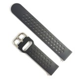 Cumpara ieftin Curea pentru ceas Neagra din Silicon tip SmartWatch - 20mm, 22mm JD1604