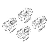 Kit montaj bare transversale C225 pentru Honda CR-V 2018-2023