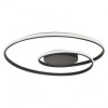 Candelabru led dimabil 48W, 3000K, 62X62X10cm, negru, V-TAC