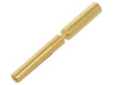 Conector Mamă Aurit Crimpabil M12