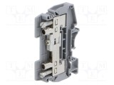 Term. &icirc;mbinare de șine 6mm&sup2; 2 borne gri PHOENIX CONTACT