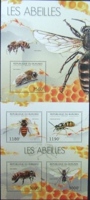 REP.BURUNDI - ALBINE-1 M/SH.+ 1 S/SH.-MNH** - RBU 53 foto