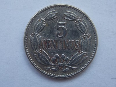 5 CENTIMOS 1958 VENEZUELA foto