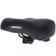 Sa bicicleta din elastomer, Leoshi, exterior poliuretan flexibil, culoare negru PB Cod:AWR2073E