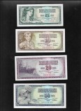 Set Iugoslavia 5 + 10 + 20 + 50 + 100 + 500 + 1000 dinari dinara aunc/unc, Europa