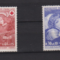 "CRUCEA ROSIE " FRANTA Ani: 1950-1971 MNH VEZI DESCRIRE