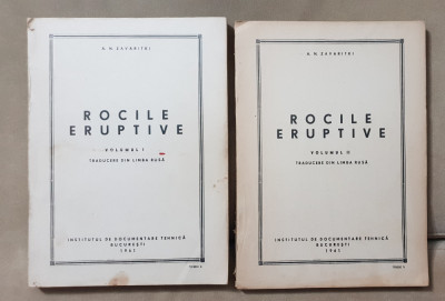 Rocile eruptive - A. N. Zavaritki (2 vol.) foto