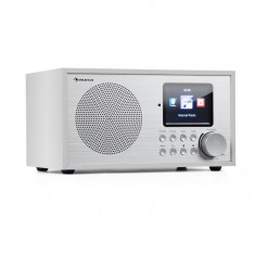 Auna Silver Star Mini, internet DAB+/radio FM, WiFi, BT, DAB+/FM, alb foto