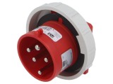 Conector PCE priză trifazată 32A 400VAC IEC 60309 bărbat