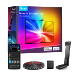 Cumpara ieftin Banda LED Govee TV Backlight 3 Lite, H6099, Wi-Fi + Bluetooth, RGBICW, Camera, 55-65 inch, Fisheye Correction