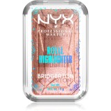 NYX Professional Makeup Bridgerton Royal Highlighter iluminator culoare 01 Iridescent Peach 5 g