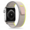 Curea Tech-Protect Nylon pentru Apple Watch 4/5/6/7/8/9/Se/Ultra 1/2 (42/44/45/49 mm) Bej