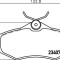 Placute frana Citroen C2 (Jm), C3 1 (Fc), C3 Ii SRLine parte montare : Punte fata