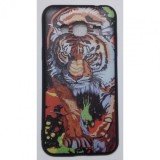 Husa Capac TPU TIGER Apple iPhone 5/5S Negru