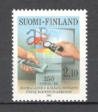 Finlanda.1992 350 ani tipografia DF.137, Nestampilat