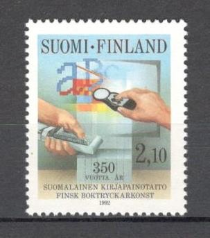 Finlanda.1992 350 ani tipografia DF.137