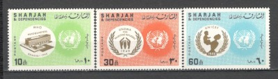 Sharjah.1967 25 ani ONU GY.55 foto