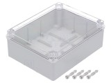 Carcasă Universală Gri IP65 190x240x90mm