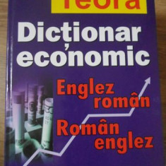 DICTIONAR ECONOMIC ENGLEZ-ROMAN, ROMAN-ENGLEZ-NICOLAE IONESCU-CRUTAN