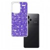 Husa pentru Xiaomi Redmi Note 13 Pro+, Techsuit, Sparkly Glitter, Mov