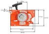 Demaror drujba chinezeasca 4500-5200 arc dublu (4 clicheti)