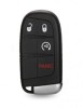 Carcasa cheie Smart Key Topautochei&reg; pentru Chrysler Jeep Cherokee Dodge Ram 1500 Journey Charger Challenger Fiat, Fara Brand