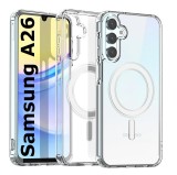 Husa Samsung A26 5G a266 Silicon Acryl Magsafe Transparenta