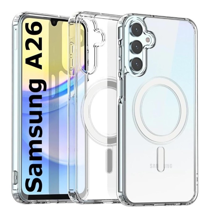 Husa Samsung A26 5G a266 Silicon Acryl Magsafe Transparenta