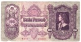 UNGARIA 100 SZAZ PENGO 1930 STARE BUNA