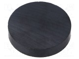 Magnet fix ferită 11N &Oslash;30,5mm H6mm ELESA GANTER
