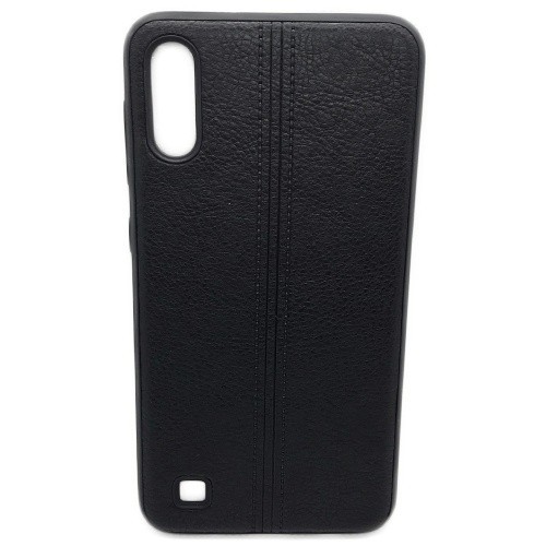 Husa Silicon Samsung A50 A505 A30S A307 Black leather
