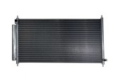 Condensator climatizare Honda City, 10.2002-07.2008, motor 1.3, 63 kw; 1.5, 66 kw benzina, cutie manuala, full aluminiu brazat, 713 (665)x360x16 mm,