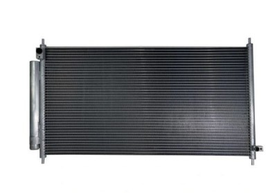 Condensator climatizare Honda City, 10.2002-07.2008, motor 1.3, 63 kw; 1.5, 66 kw benzina, cutie manuala, full aluminiu brazat, 713 (665)x360x16 mm, foto
