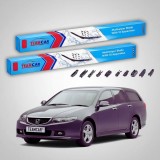 Cumpara ieftin Ștergătoare Honda Accord Gen VII Tourer (CM) Estate 2003-2008 | Set Față Flat Premium &ndash; TeamCar&reg;